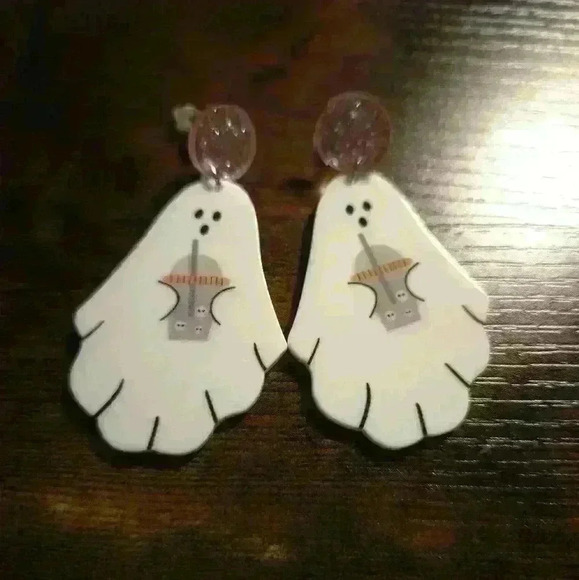 Jewelry - 3/$15 Halloween Ghost Earrings